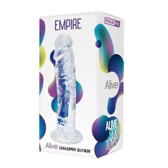 Фалоімітатор - Alive Empire Clear sexstyle | Зображення 1