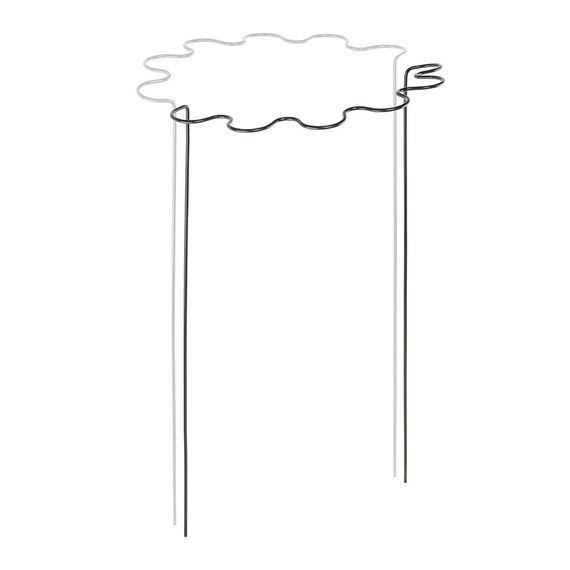 Хвиляста кільцева опора для рослин Bradas 1/2 кола, Ø 40 см, висота 55 см (TYRP4F4055)