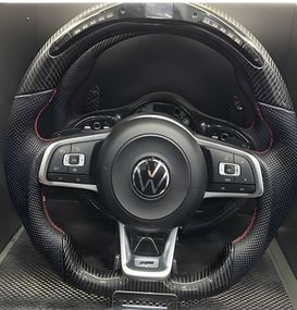 Руль (для GTI, Карбон -2025 LED) для Volkswagen Golf 6 2008-2014 гг