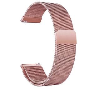 Ремешок Milanese Loop для Smart Watch 20mm Pink