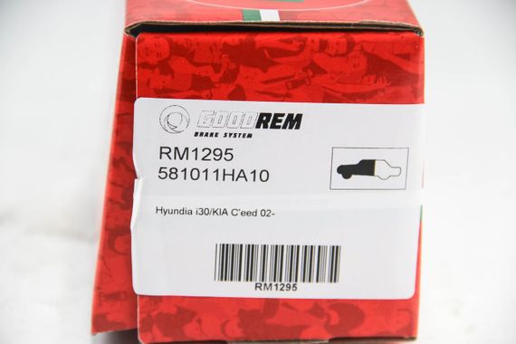 Колодки передні гальмівні Hyundia i30/KIA C'eed 02-, GOODREM (RM1295) | Зображення 2