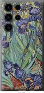 Чехол на Samsung Galaxy S23 Ultra Винсент Ван Гог. Ирисы из силикона FCh_065698