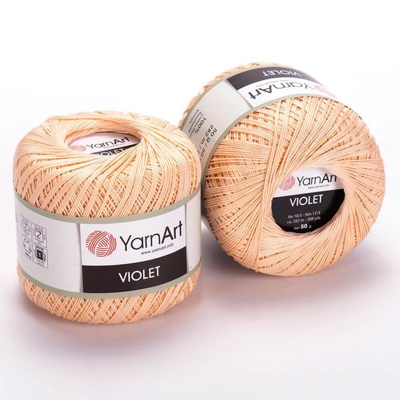 Пряжа YarnArt Violet номер цвета 5303 хлопок пряжа ярнарт виолет