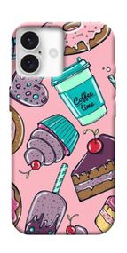 Чохол з картинкою Coffee time для Apple iPhone 16 (6.1")