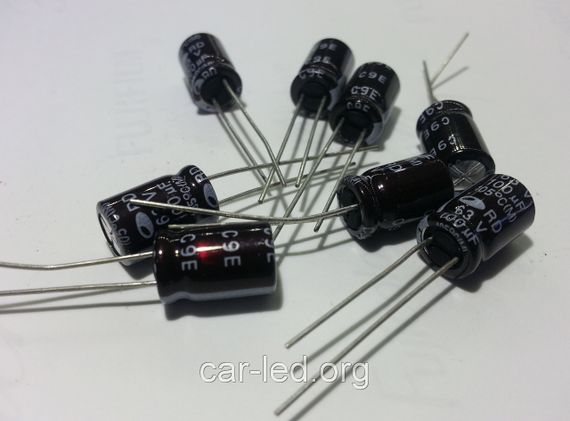 330mkf - 63v  RD 10*20  SAMWHA, 105°C | Зображення 2