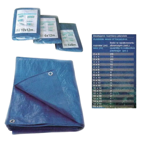 40GSM Тент блакитний Plandeka 4м*6м