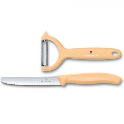 Набір ножів Victorinox SwissClassic Paring Set Tomato and Kiwi Light Orange (6.7116.23L92) | Зображення 1