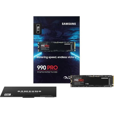 Накопичувач SSD Samsung M.2 1TB PCIe 4.0 990PRO (MZ-V9P1T0BW) | Зображення 6