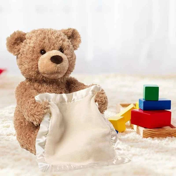 Інтерактивна дитяча іграшка Ведмедик Peekaboo Brown Bear | Зображення 3
