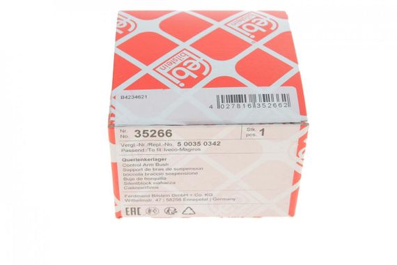 Сайлентблок важеля переднього знизу Iveco Daily IV 72-14 35266 | Зображення 2