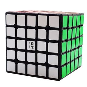 Головоломка Кубик Рубика QiYi MofangGe 159black 5х5 с наклейками