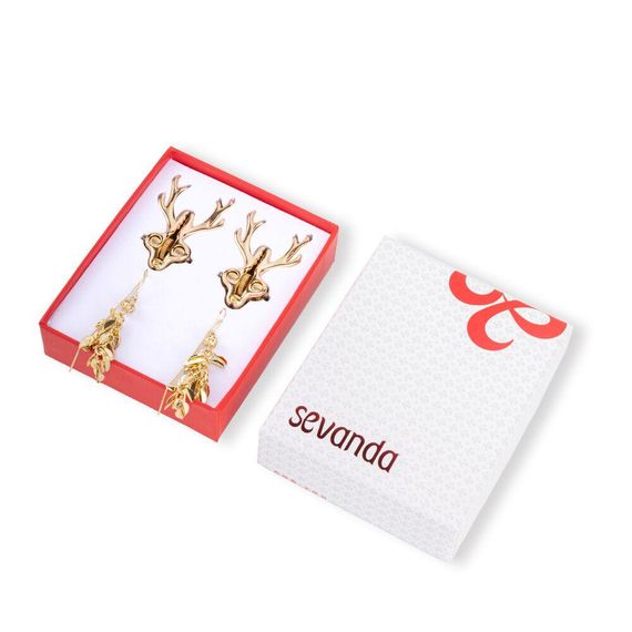 Затискачі для сосків LOCKINK SEVANDA Stag Adjustable Nipple Clamps Set Sex Aura | Зображення 6
