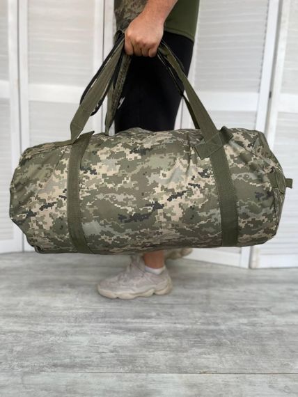 Військова Сумка Баул-Рюкзак на 125 Л! Армійська сумка Баул водовідштовхувальна для ЗСУ!   знижка | Зображення 1