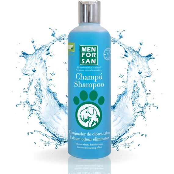 Шампунь для собак з тальком дезодоруючий Menforsan Odor Eliminator, 50 мл | Зображення 1