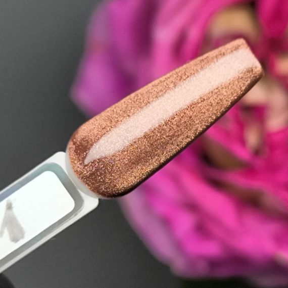 Гель-лак для нігтів Bee Nails Caramel котяче око 01 8мл