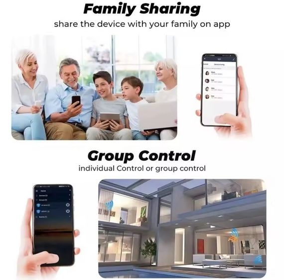 Розумна розетка із Wi-Fi та Bluetooth, 20А, із таймером та моніторингом розходу енергії | Зображення 9