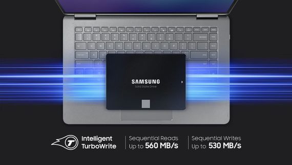Накопичувач SSD Samsung 2.5' 250GB SATA 870EVO (MZ-77E250B/EU) | Зображення 7
