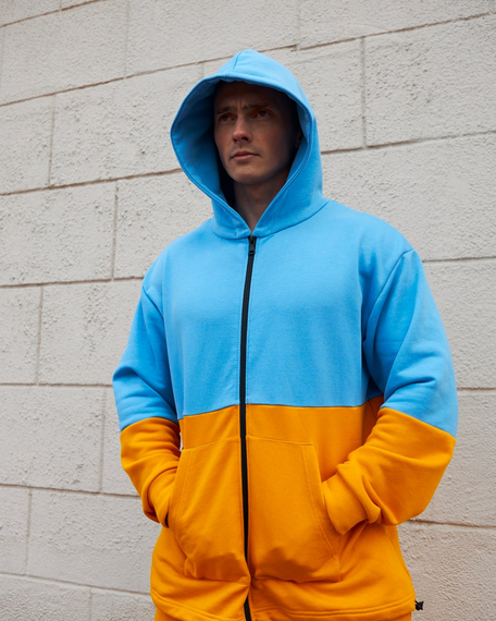 Костюм патріот Жовто-синій S XL | Зображення 1