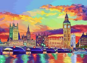 Картина за номерами 40*50 KpNe-01 Danko Toys PAINTING BY NUMBERS Вид 8
