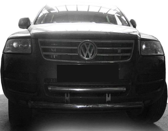 Кенгурятник ST013 (нерж) для Volkswagen Touareg 2002-2010 гг