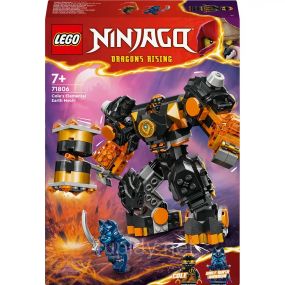 Конструктор LEGO Ninjago: Робот земной стихии Коула (Cole's Elemental Earth Mech) - Настраиваемая фигурка-трансформер