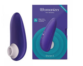 Вакуумный вибратор Womanizer Starlet 3 синий Sex Aura