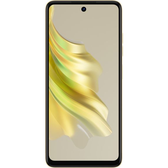 Мобільний телефон Tecno KJ5n (Spark 20 8/128Gb) Neon Gold (4894947013560) | Зображення 1