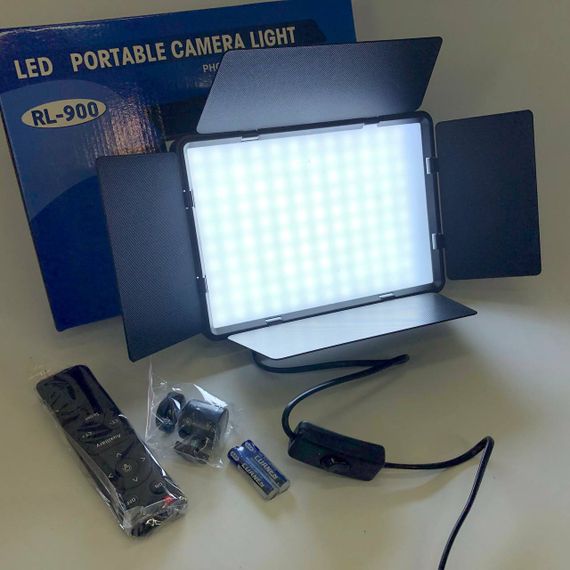 Професійне відеосвітло LED LIGHT RL-900 35W з пультом 3000k-6500k, Прямокутне студійне світло | Зображення 9