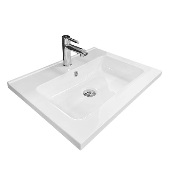 Раковина накладная Adamant FLATE, прямоугольная (4824296206401)