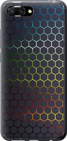 Чехол на Huawei Honor 10 Переливающиеся соты "498u-1496-17620"