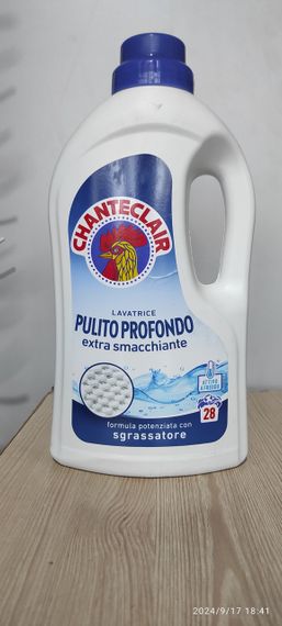Chante Clair Pulito Profondo extra smacchiante Гель для прання глибоке очищення з засобом від плям 28пр 1260мл