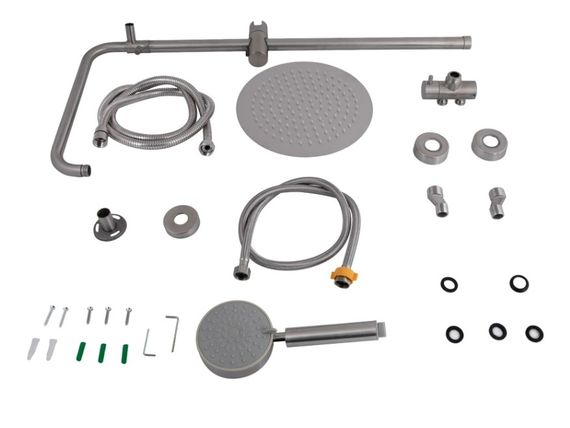 Душова система універсальна Lidz Aria 1120, Nickel (k35) LDARI1120NKS46112 | Зображення 2