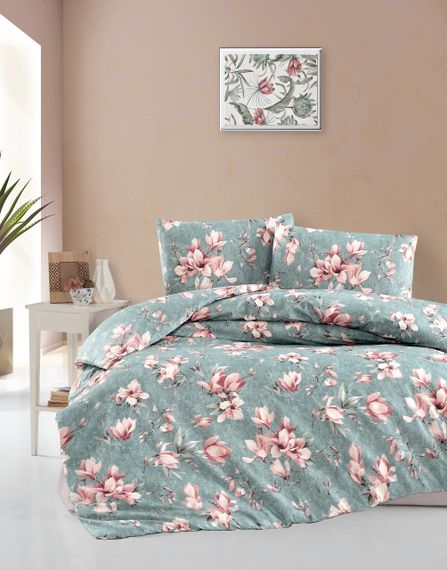 Постільна білизна First Choice Homesko Ranforse сімейний 160 х 220 см Marea Blue