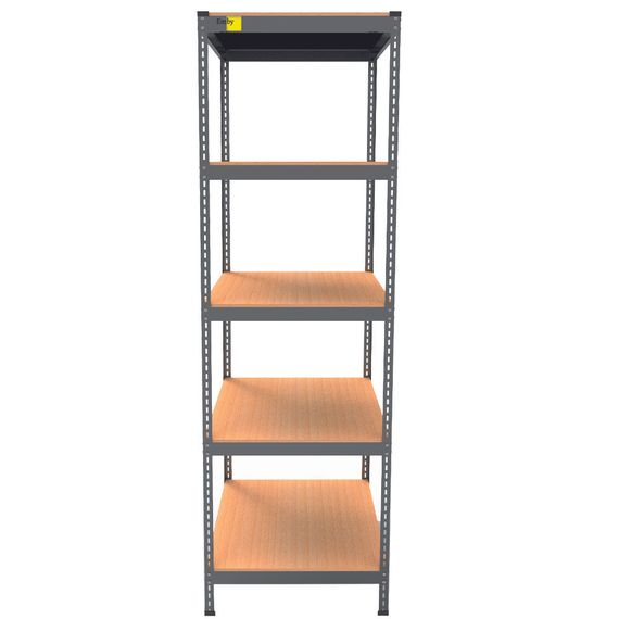 Металевий стелаж MRL-2100 ( 600x600) чорний | Зображення 1