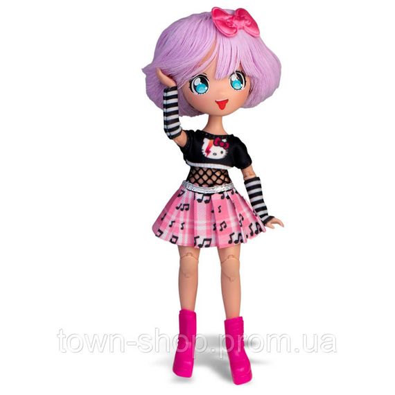 Детская кукла "Тедди Рок" 4SF Manga Dolls HKTF0100 серии "Hello Kitty" | Зображення 2
