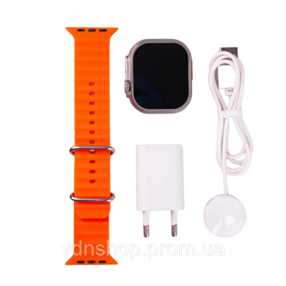 Смарт годинник водонепроникний розумний годинник з вимірюванням тиску, помаранчевий SWS8UO | Зображення 2