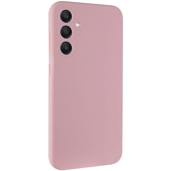 Чохол Silicone Cover Lakshmi Full Camera (AA) для Samsung Galaxy A35 Рожевий / Pink Sand