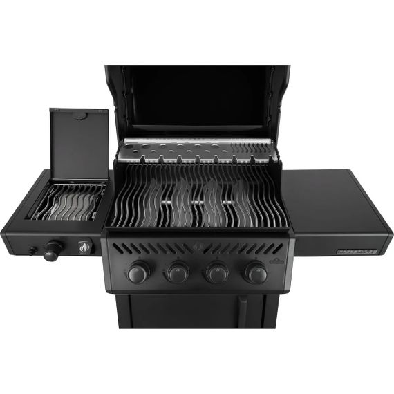 Газовий гриль Napoleon Phantom Freestyle Pro 425 з бічним пальником SIZZLE ZONE та дверкою, чорний мат FP425DSIBPK-1-UA-PHM Код: 013902 | Зображення 8