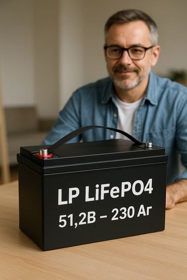 Підлоговий акумулятор 15000Вт з технологією Online, SEPLOS 48V LiFePO4 (345701170_80000)