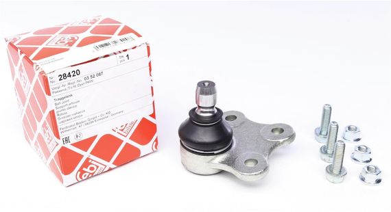 Опора кульова передня знизу Citroen Nemo Fiat Fiorino 08- 28420