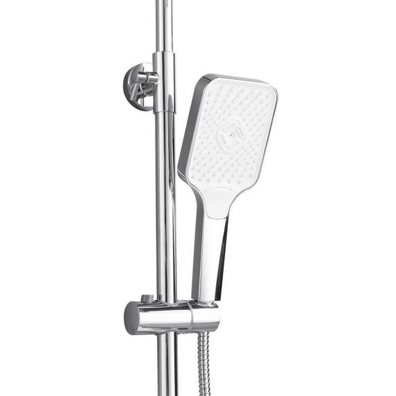 Душова система латунна універсальна Lidz Orion 1030 на три споживача (з виливом) (k35) LDORI1030CRM48092 Chrome | Зображення 4