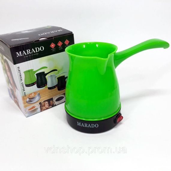 Электрическая турка 0.5 л Marado MA-1625, Турка для заваривания кофе 500 мл QN-45 | Зображення 9