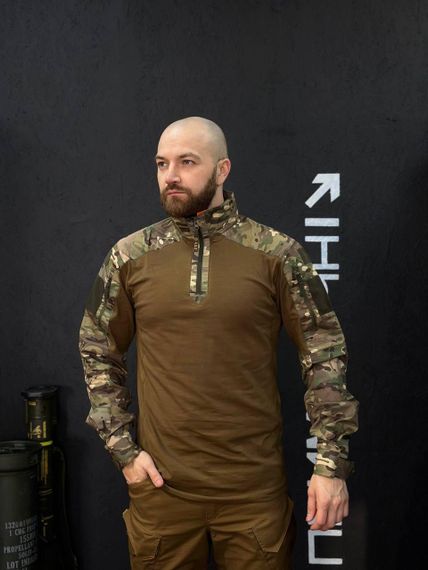 Тактичний Військовий Комплект Койот/Мультикам Ягуар 4.5.0. Jaguar Убакс +Штани Under Body Armor | Зображення 7