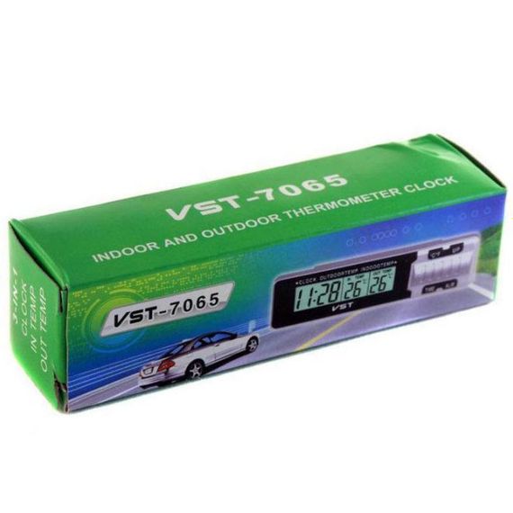 Часы-термометр VST-7065 внешний и BG-625 внутренний датчик | Зображення 1