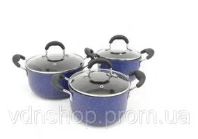 Набір каструль A-PLUS 1742 (6 предметів)