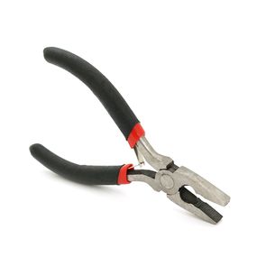 Плоскогубцы Voltronic,4.5-дюймовые,черно-красные ручки,120мм