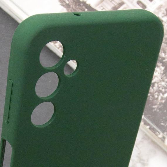 Чохол Silicone Cover Lakshmi Full Camera (AAA) для Samsung Galaxy A16 4G/5G Зелений / Cyprus Green | Зображення 5