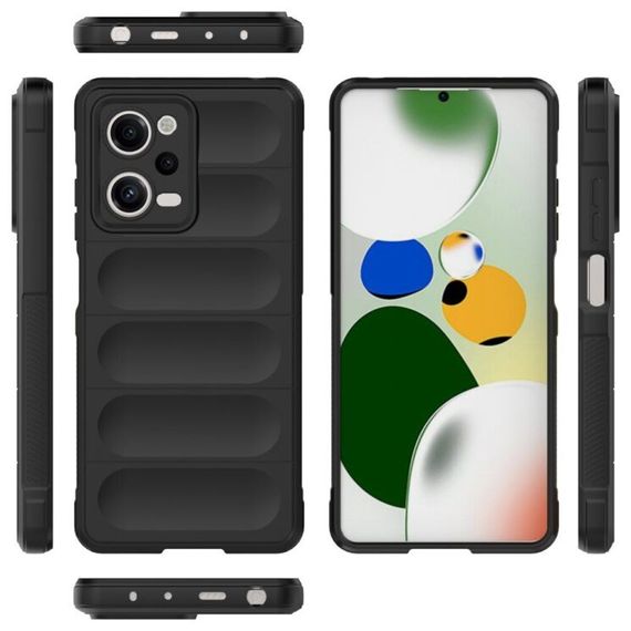 Чохол силіконовий MagCase для Xiaomi Redmi Note 12 Pro 5G колір Чорний | Зображення 2