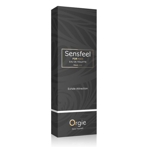 Мужская туалетная вода Orgie SENSFEEL с афродизиаком, 10 мл, эффективная феромон-технология Sex Aura | Зображення 2