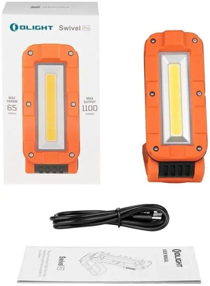 Ліхтар кемпінговий Olight Swivel Pro Orange | Зображення 6